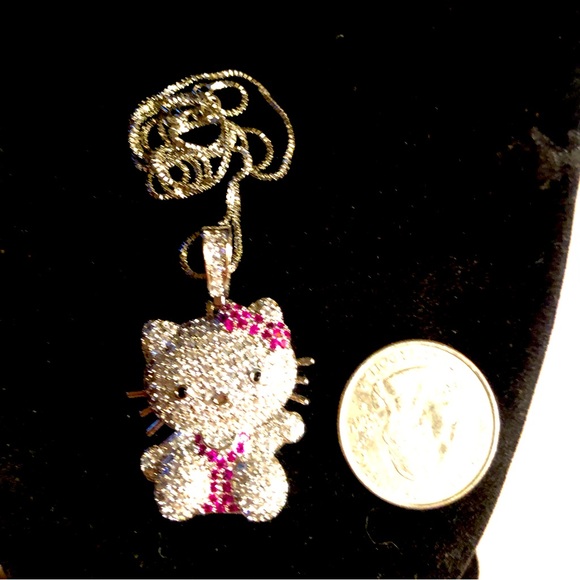 NWT Hello Kitty Bling Necklace! - Picture 8 of 12